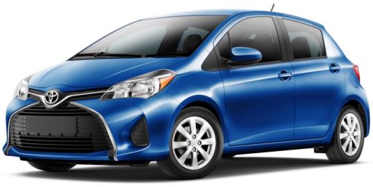 Max toyota yaris mileage