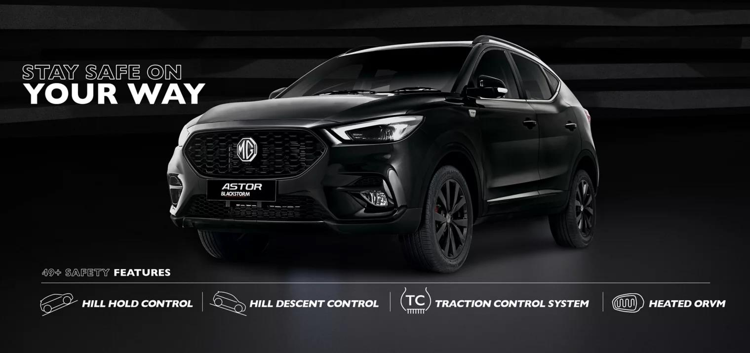 Mg Astor Blackstorm Price Specs Top Speed Mileage In India