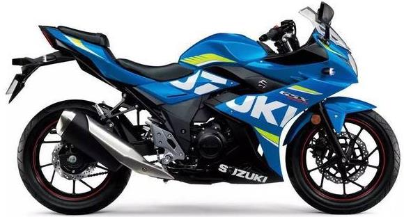 Suzuki GSX-250R vs Yamaha YZF-R25 vs Honda CBR250RR vs Kawasaki Ninja 250 vs Hyosung GT250R - side