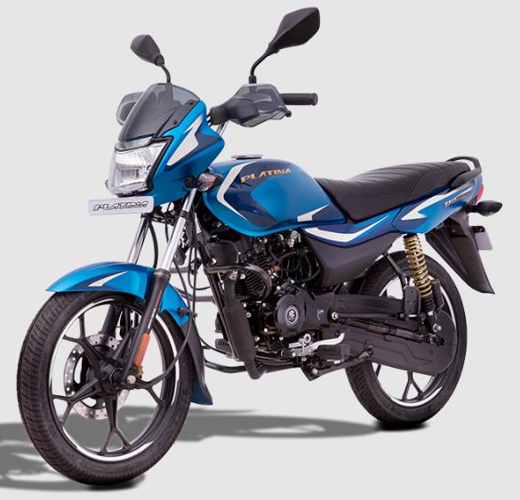 2022 Bajaj Platina 110 ES Spotted Gets New Colours Knuckle Guards