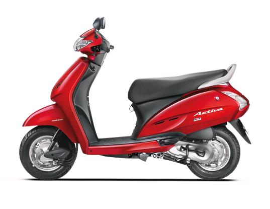 Candy lucid red honda activa #2