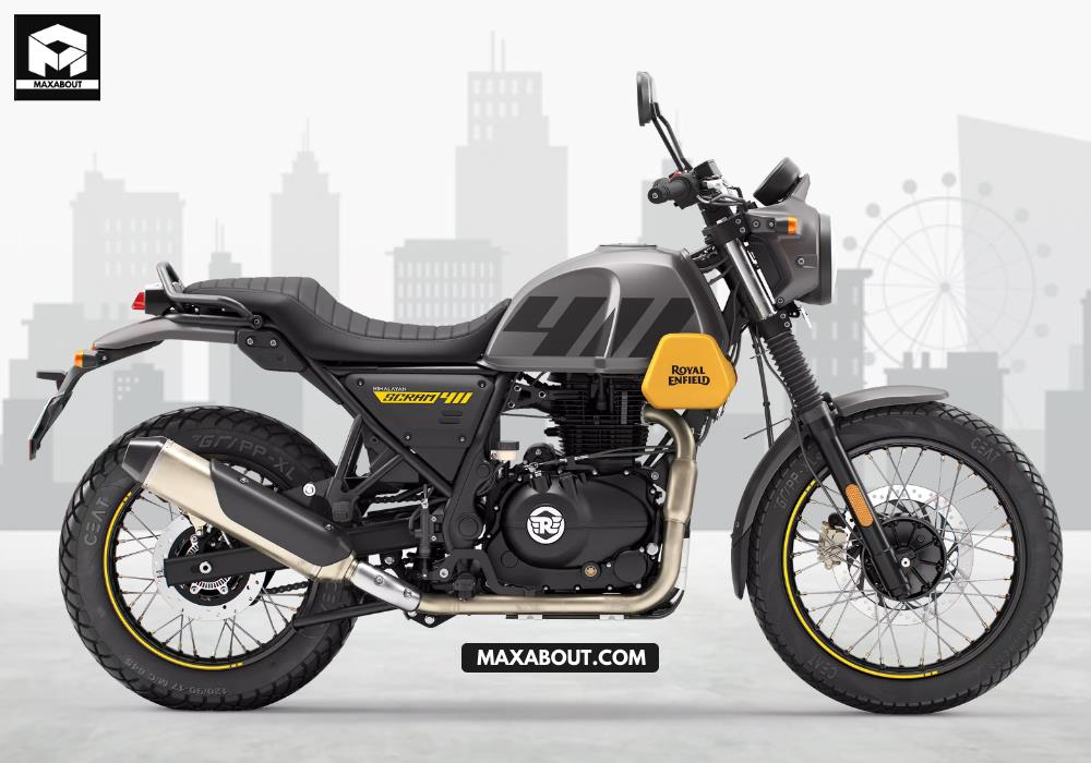 Royal Enfield Scram Graphite Yellow Price Specs Top Speed Mileage