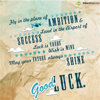 Good Luck