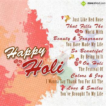 Holi Wishes