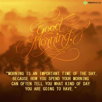 Good Morning Quotes