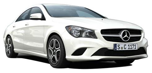 Mercedes-Benz CLA-Class Cirrus White