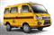 Mahindra Supro School Bus Front 3-Quarter View