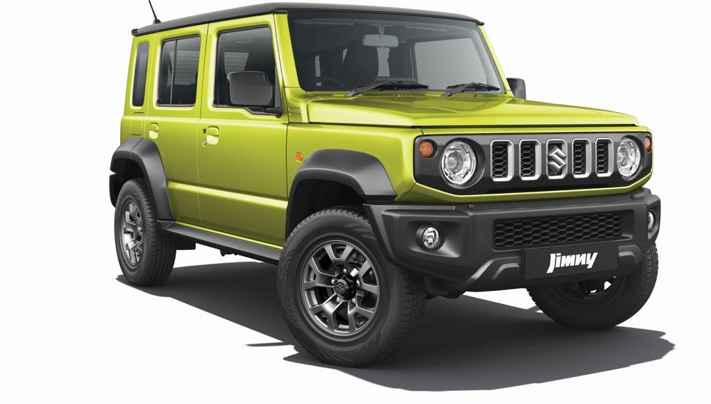 maruti jimny kinetic yellow - Maruti Jimny 5-Door Model India Launch Next Month - Report maruti jimny kinetic yellow