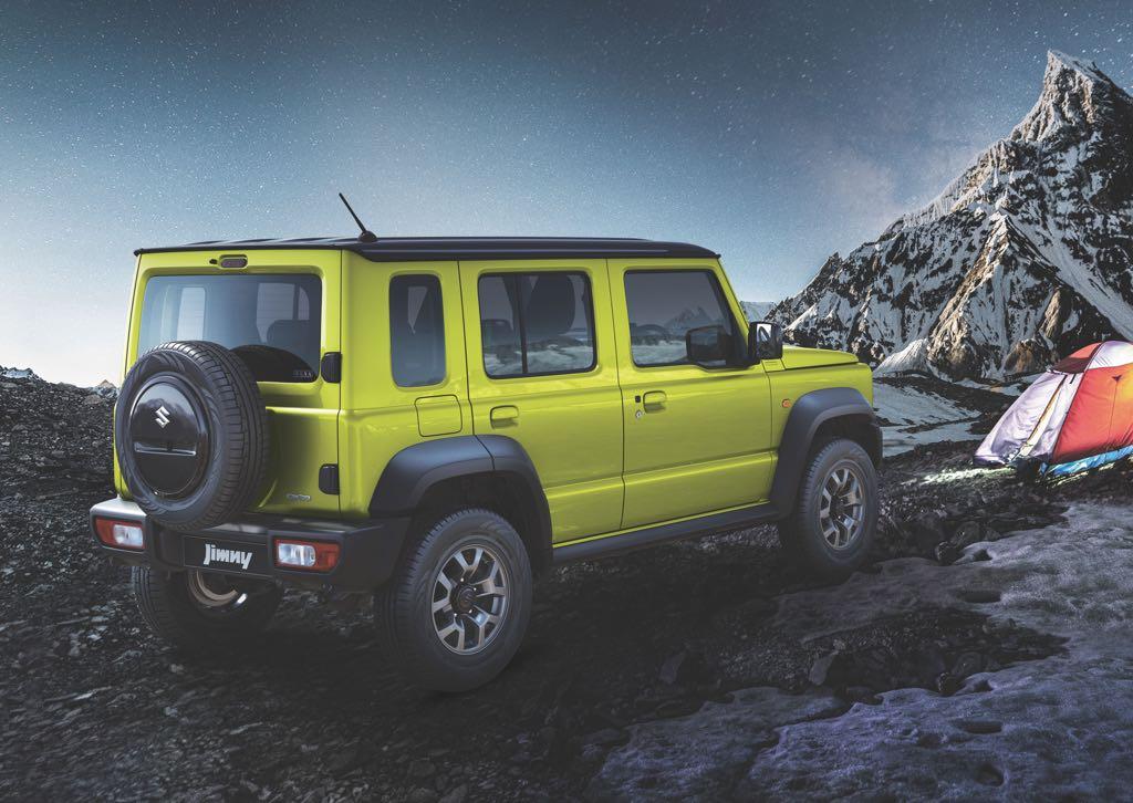 Maruti Suzuki Jimny Launched in India - Full Price List Revealed! - side