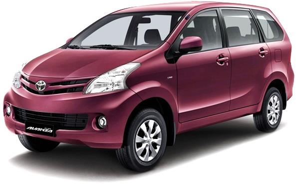 Toyota Avanza Color Chart