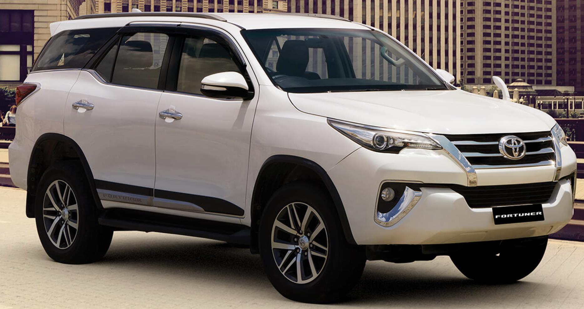 Toyota fortuner из оаэ