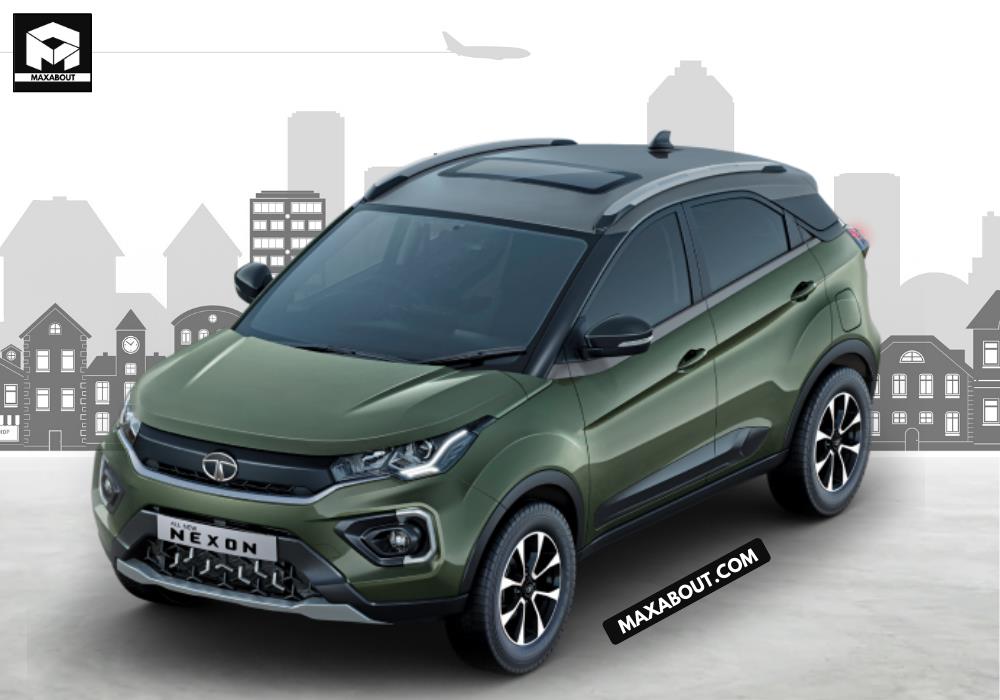 Tata Nexon Xz Plus Hs Dual Tone Price Specs Top Speed And Mileage In