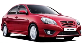 Hyundai verna 2010