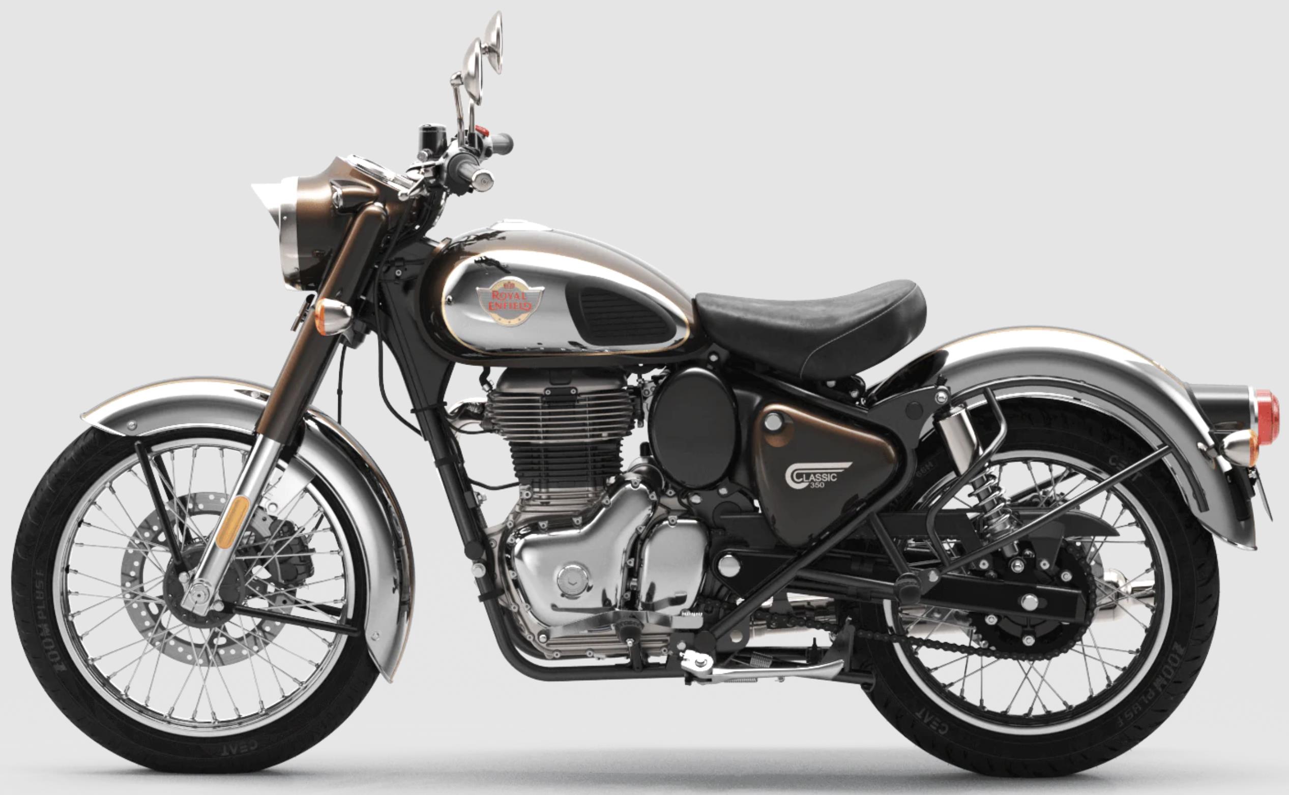 royal enfield 350 brown colour price