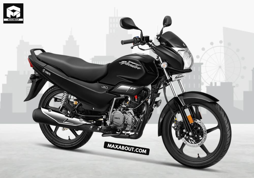 hero super splendor on road price