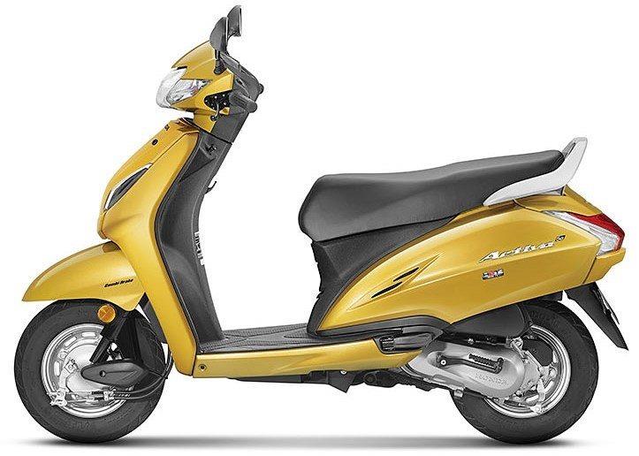 activa scooty weight in kg