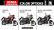 Honda CB200X Colour Options