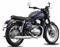 Jawa 42 Nebula Blue Rear 3-Quarter View Jawa 42 Nebula Blue Rear 3-Quarter View