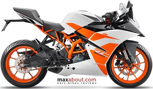 KTM RC 200 Removed from Official Website
