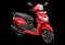 New Hero Pleasure+ in Matte Matellic Red Color New Hero Pleasure+ in Matte Matellic Red Color