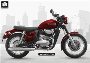 New Jawa 42 Comet Red Price in India