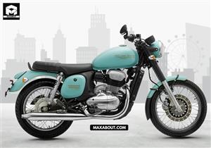 New Jawa 42 Halley's Teal Price in India