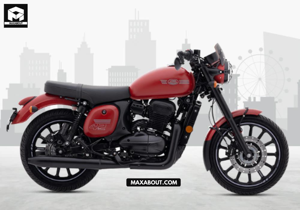 jawa 42 2.1 on road price