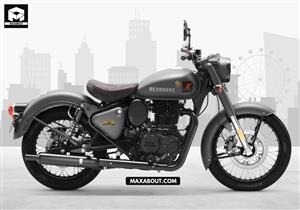 New Royal Enfield Classic Signals Marsh Grey Price in India