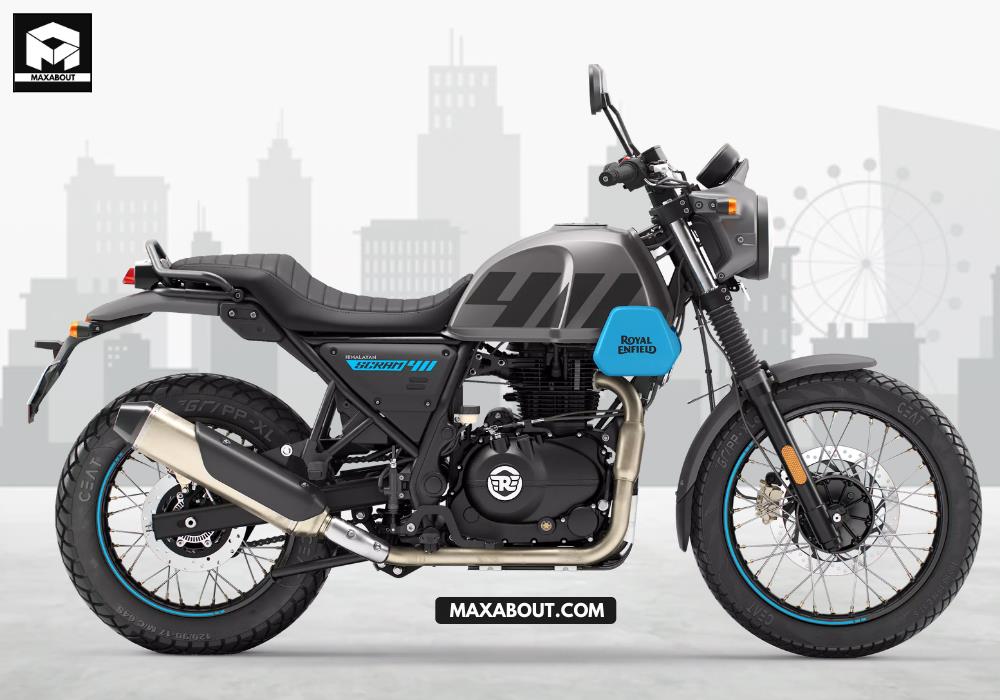 Royal Enfield Scram vs Himalayan; Scram 411 Top Speed Revealed - shot