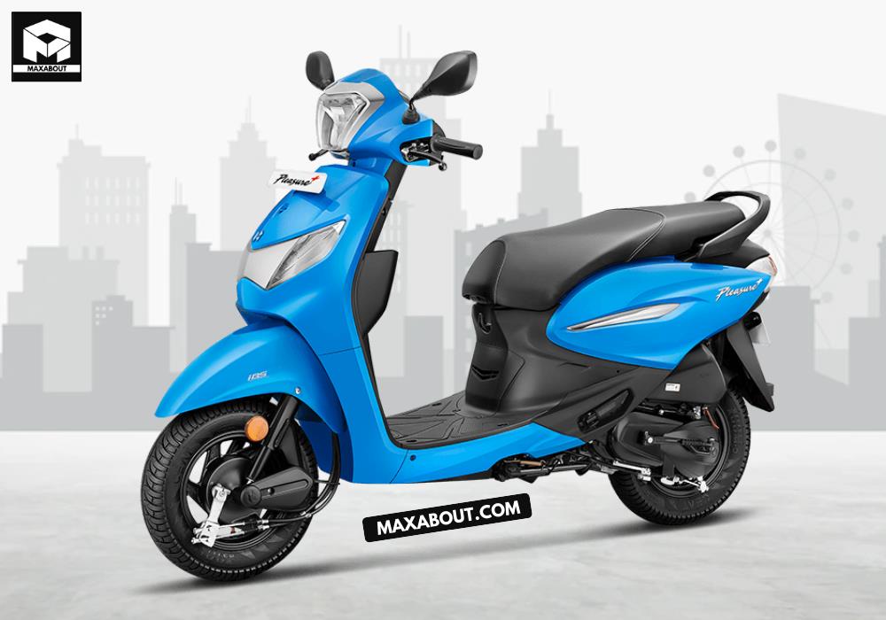 new pleasure plus scooty price