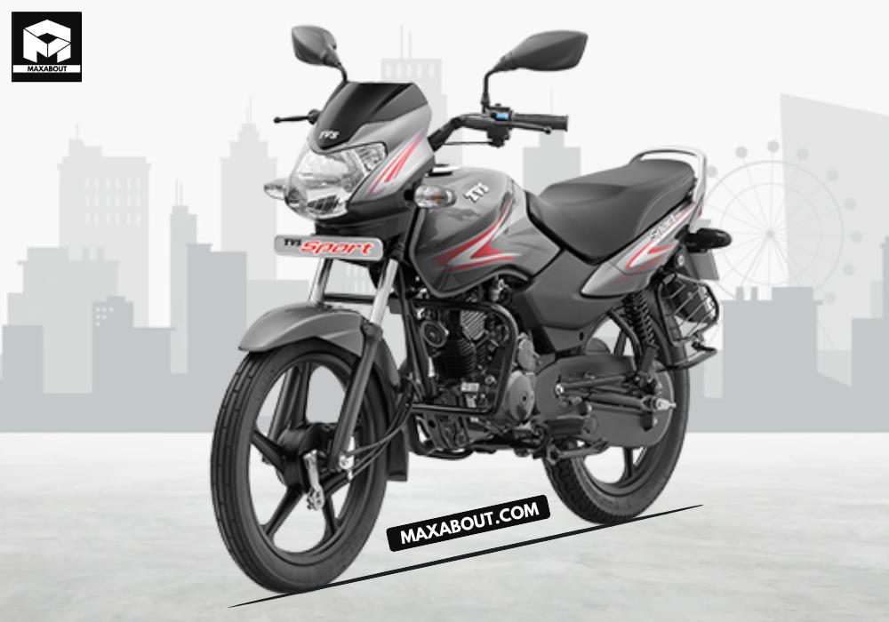 tvs sport top model bike price