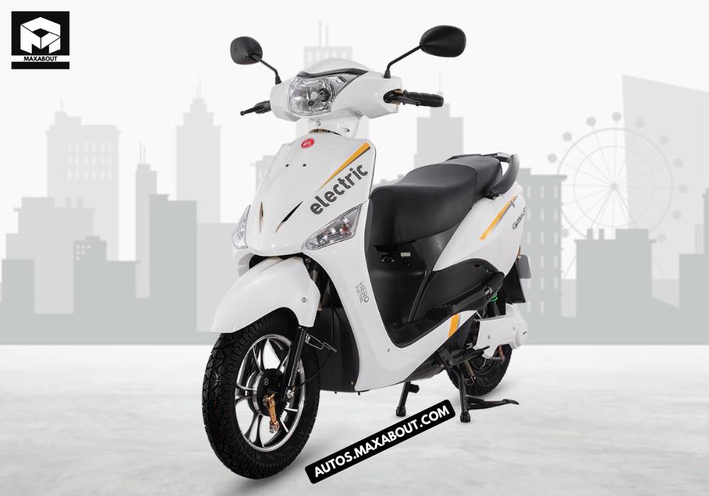 hero optima dual battery electric scooter