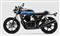 Royal Enfield Continental GT 650 Slipstream Blue Side View Royal Enfield Continental GT 650 Slipstream Blue Side View