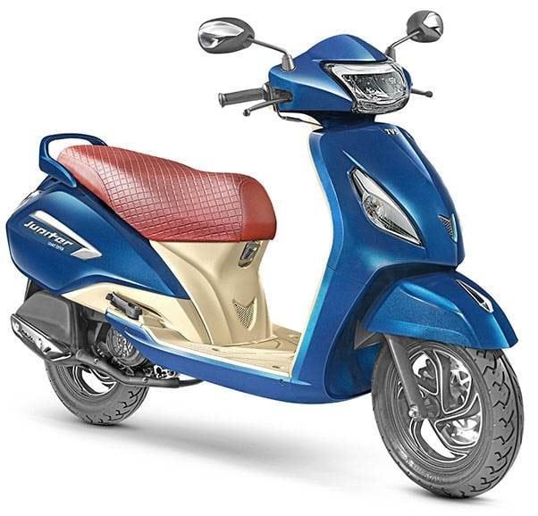 tvs scooty weight in kg