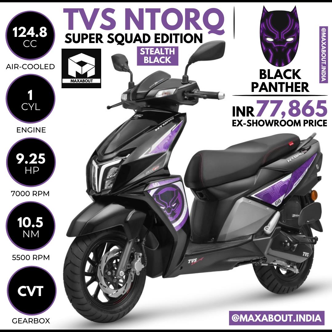 tvs ntorq price on road