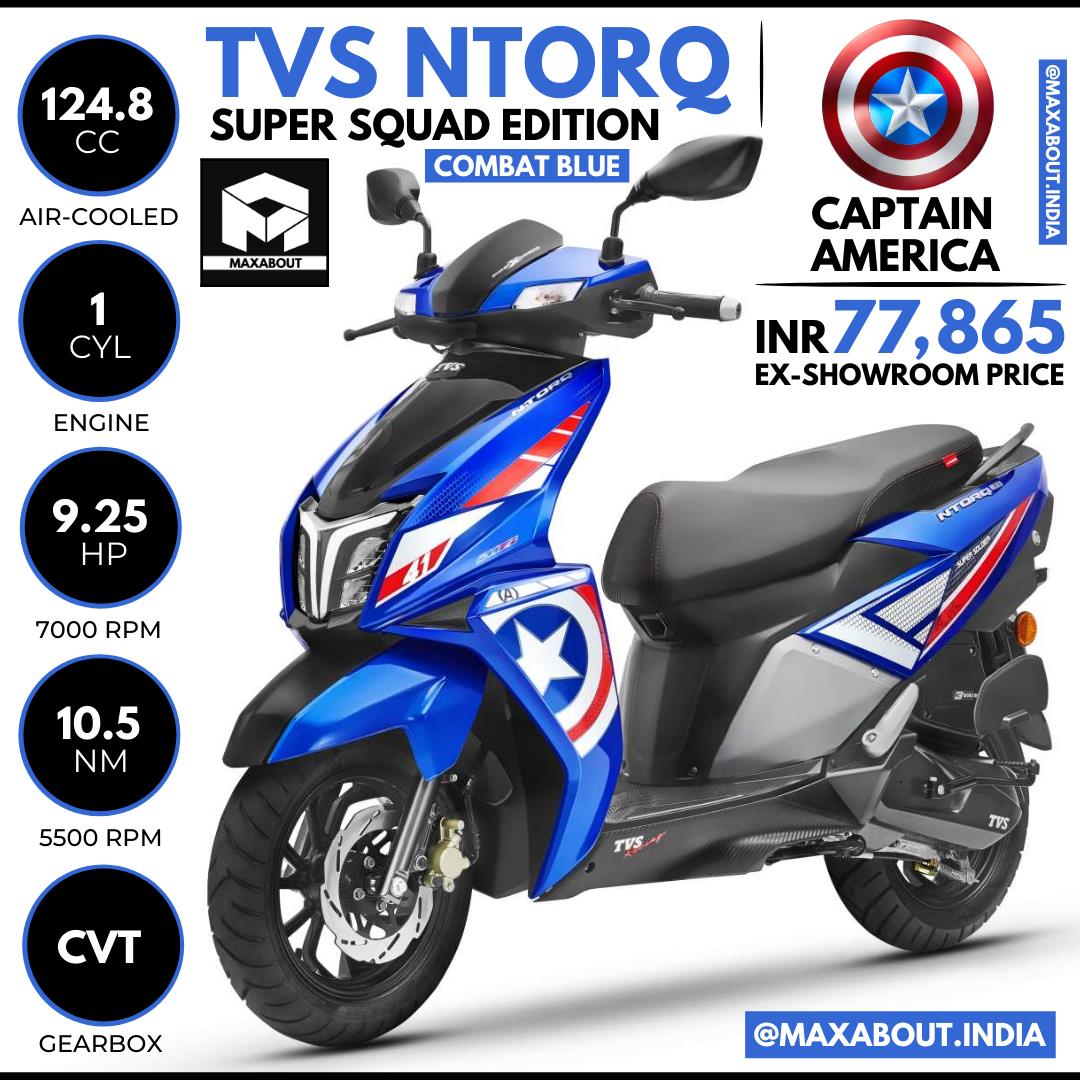 tvs ntorq lowest price