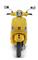 Vespa SXL 125 Matte Yellow Front View Vespa SXL 125 Matte Yellow Front View