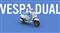Vespa Dual VXL 150 Front 3-Quarter View Vespa Dual VXL 150 Front 3-Quarter View