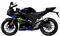 Yamaha R125 Monster Energy Side View Yamaha R125 Monster Energy Side View