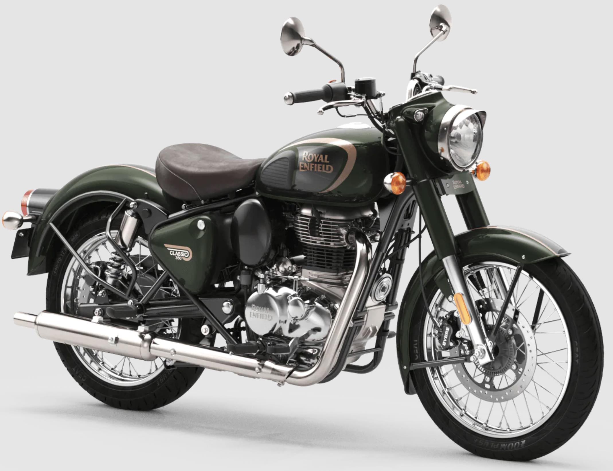 Royal Enfield Classic 350 Halcyon Green Specs and Price in India