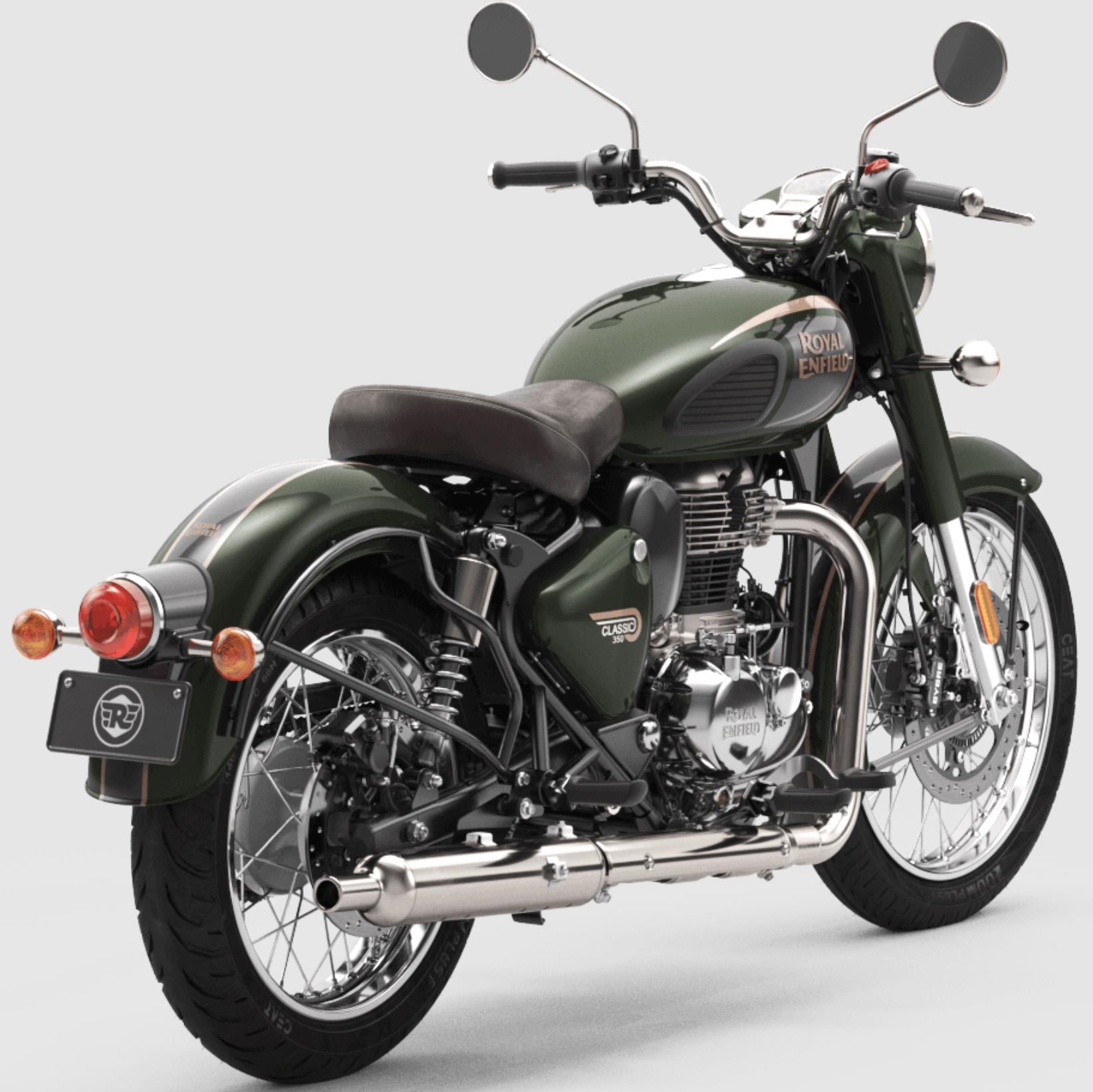 Royal Enfield Classic 350 Halcyon Green Specs and Price in India