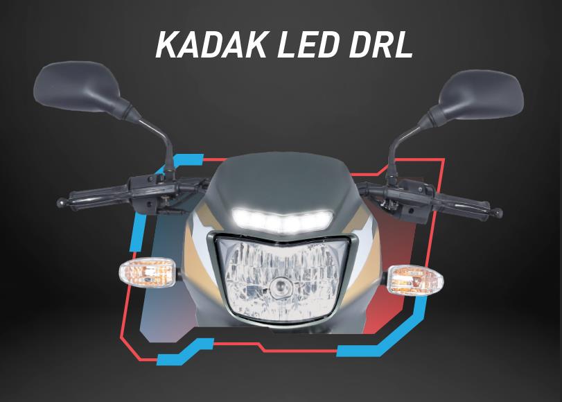 bajaj ct 110 x headlight visor price