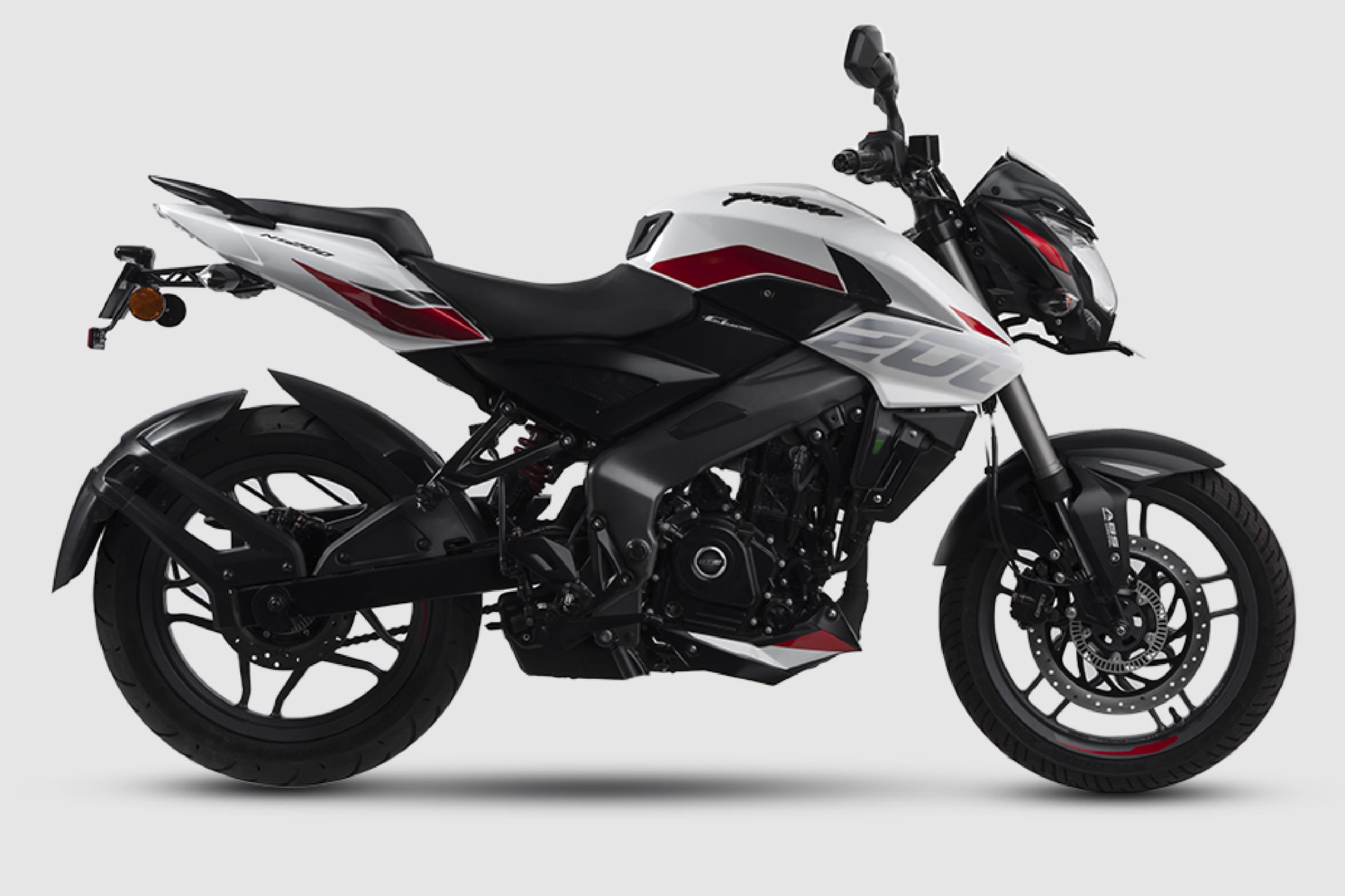 Black And White Bajaj Pulsar NS 200 BS6, 58% OFF