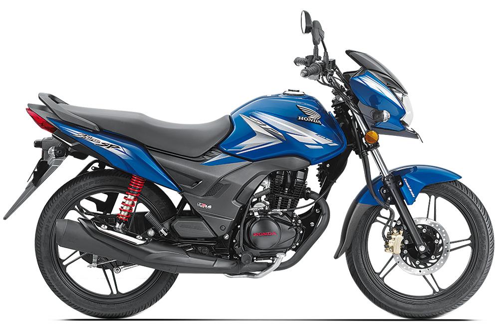 honda shine cb 125 blue colour