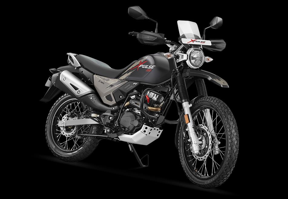 hero xpulse 200 matte green