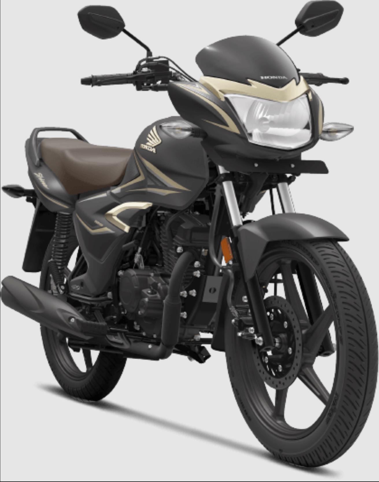 Honda Cb Shine Black Colour 2022