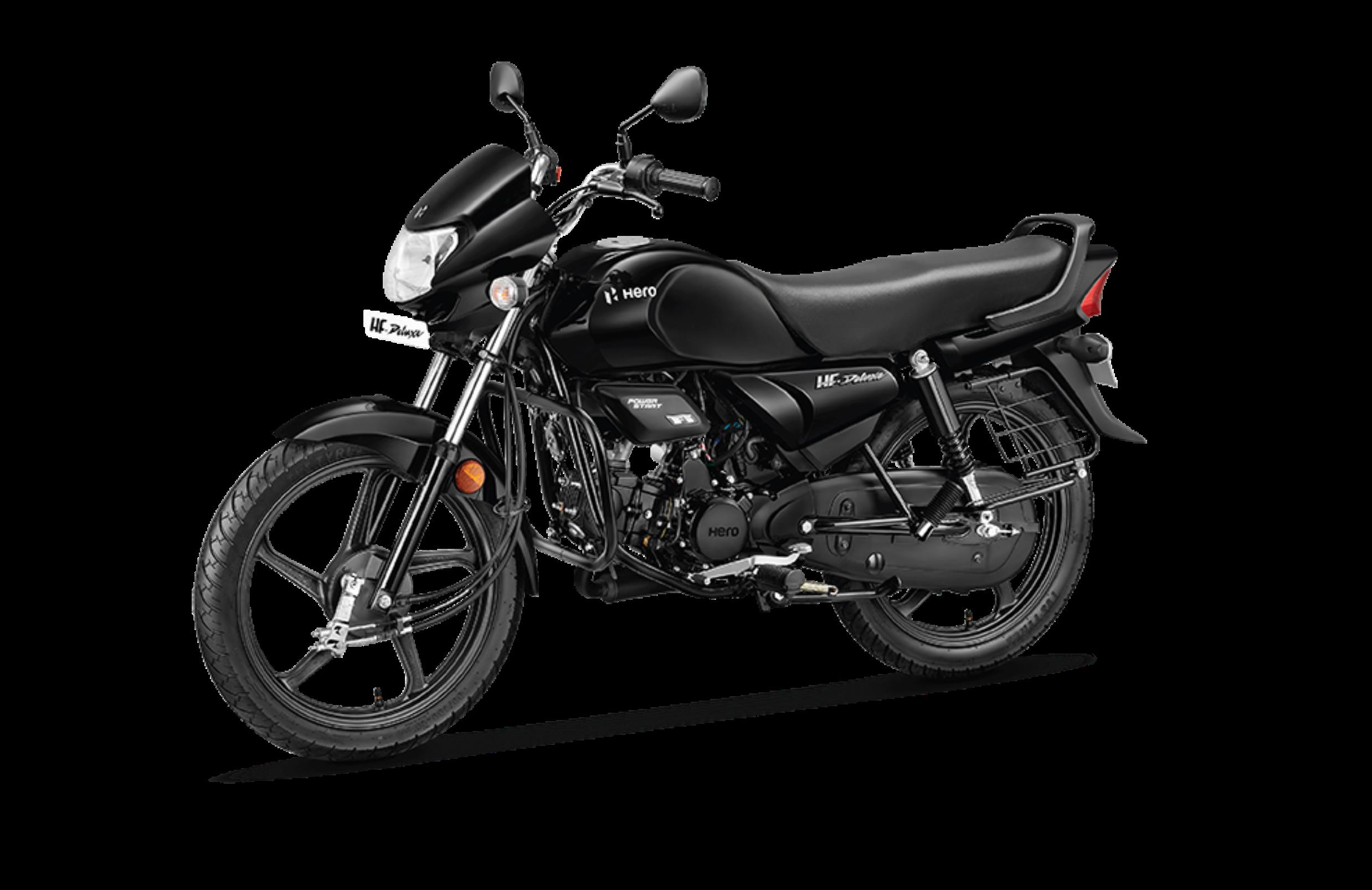 Hero HF Deluxe All Black Edition Price, Specs & Mileage in India