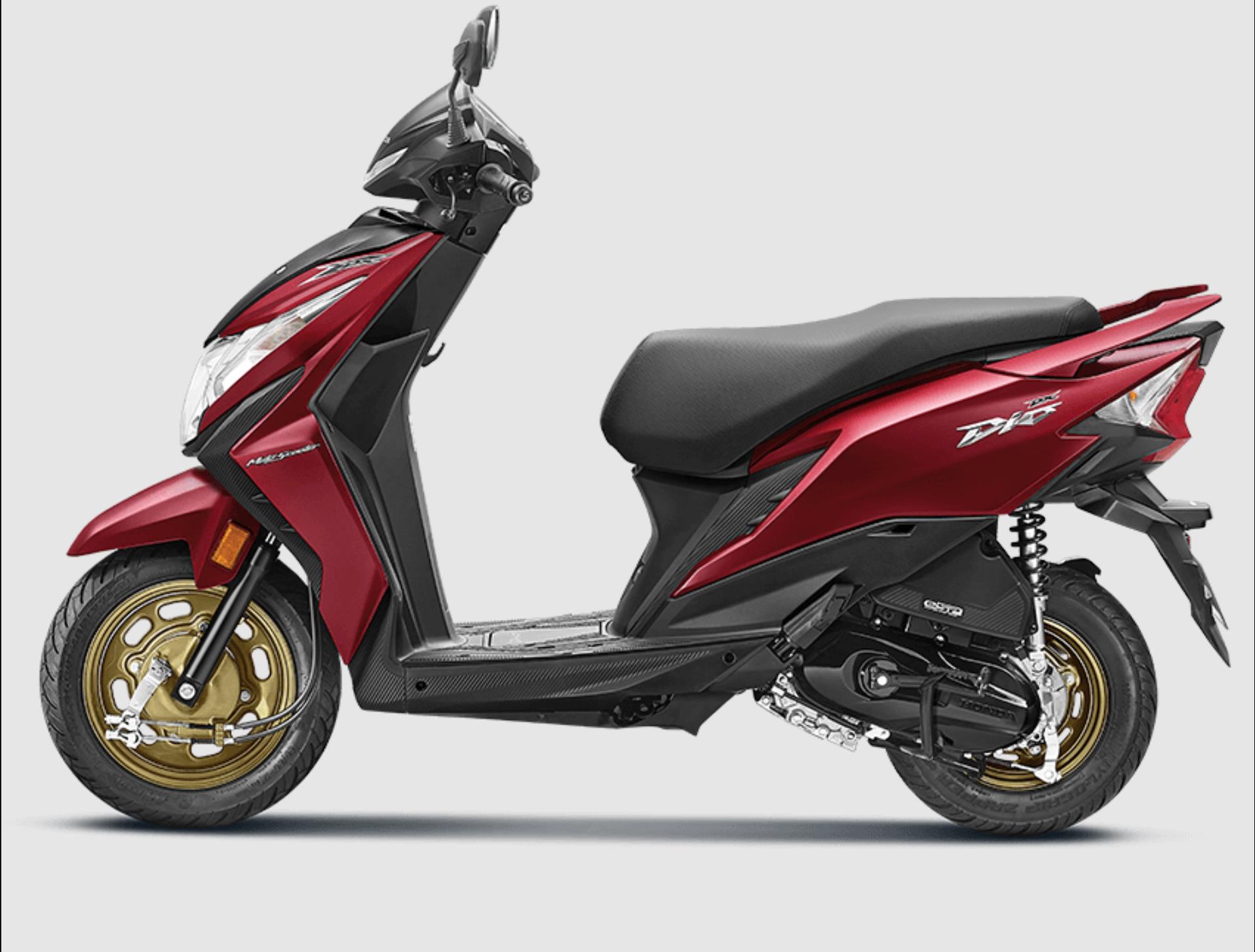 Honda Dio H-Smart Price, Specs, Top Speed & Mileage in India