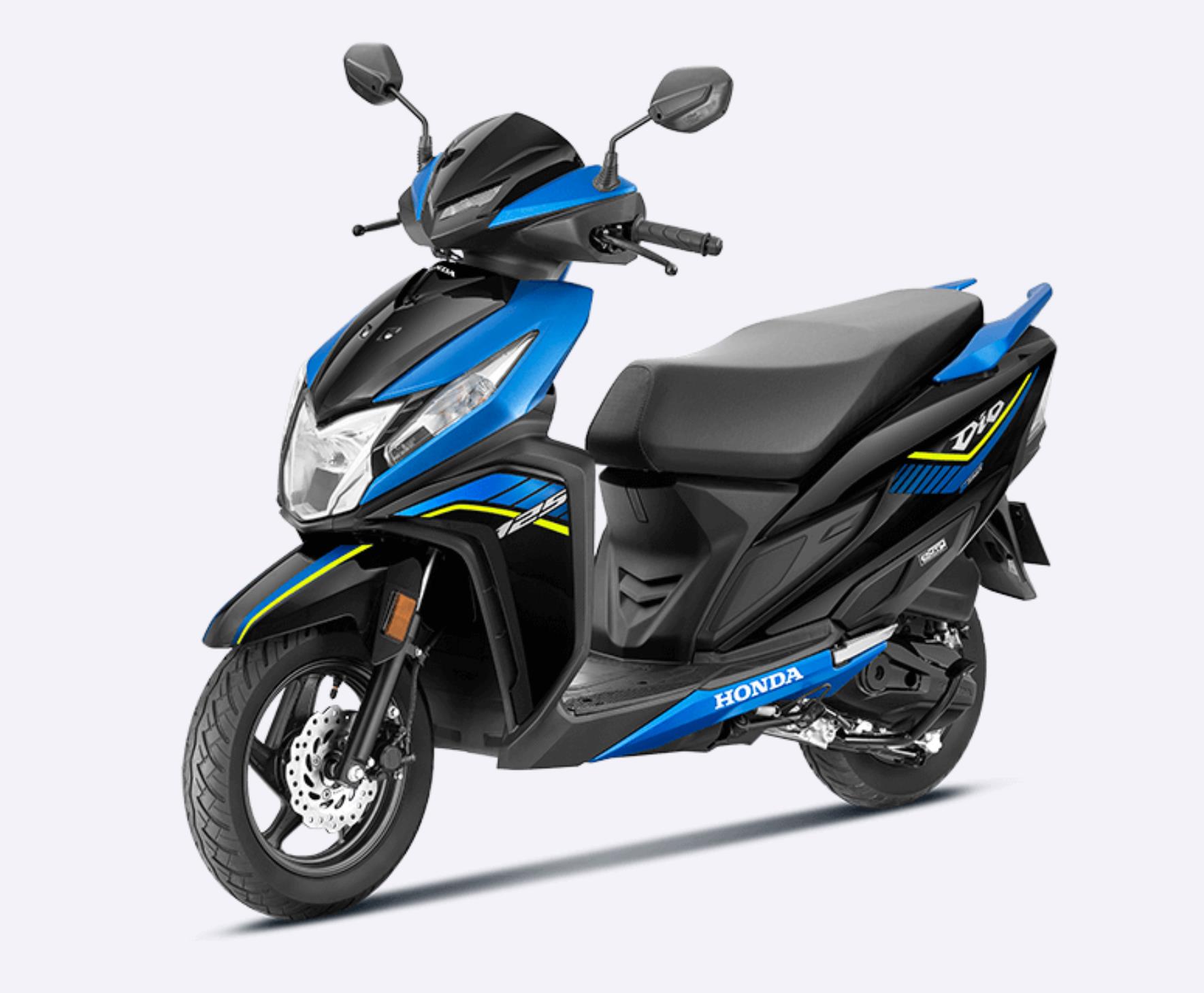 Honda Dio 125 Smart Price, Specs, Top Speed & Mileage in India