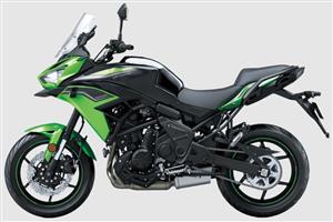 kawasaki versys 650 matte green